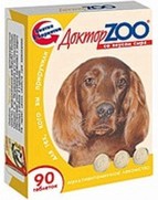 Фото Доктор Зоо витамины для собак со вкусом Сыра 