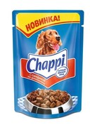 Фото Chappi Чаппи консервированный корм для собак Пауч Говядина по-домашнему